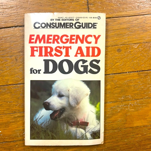 1988 Emergency First Aid for Dogs - Picture 1 of 7